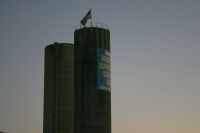 Old Glory at Twilight