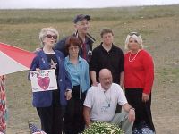 Our Friends from Point Thank You Visit the Site With our Group in 2003