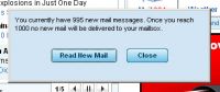 You have 995 messages.