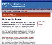 Aspirin Therapy