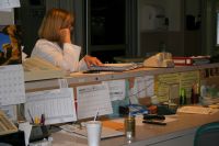 A moment of thought during a long day