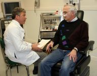 Visiting Dr O two days after the Heart Gala