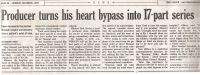 Newspaper Article about the Heart Scene Series