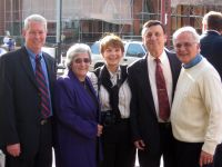Merle, Ellen, Kitch, Jerry at the WBRE TV Picture