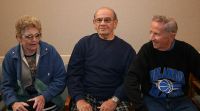 Cardiac Rehab friends, Jane, Louie and Lenny