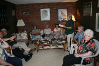 Ellen Mondlak and guests