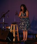 Erin Canedy reading Bill Gaydos poem at the Concert for Life