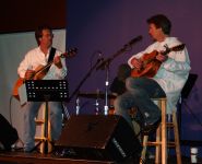 Mike Lewis and Martin Young performing at our Concert for Life