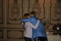 Sr. Jean Hugging Judy's Dughter Lauren