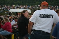 Erica with Security