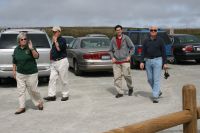 Friends Arriving