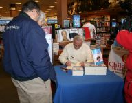 Jeannie and Andrew at the Barnes & Noble book signing