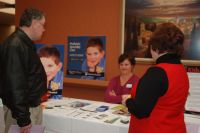 Bob and Jeanne Talk with Pediatric Care Nurse