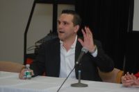 Dr. D'Andrea responding to a question