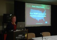 Diane Kane presents the scope of the problem