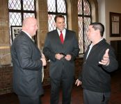 Mayor Leighton , Sean McGrath & John Augustine