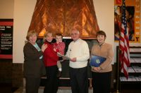 Mrs. Hargadon, Her Daughter Sara nd Grandson Louis