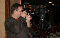 Tom Gurzynski Taking A Picture of Dr. Kovacs