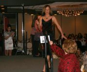 Kim Brown Leaving the Stage