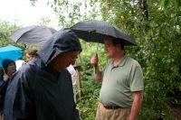 Bill in the Angel Garden